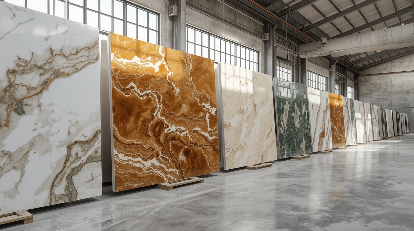 Connecting Stone Selection to Material Pages